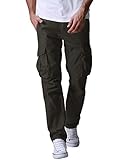 Match Men's Wild Cargo Pants(34,6540 Dark Gray)