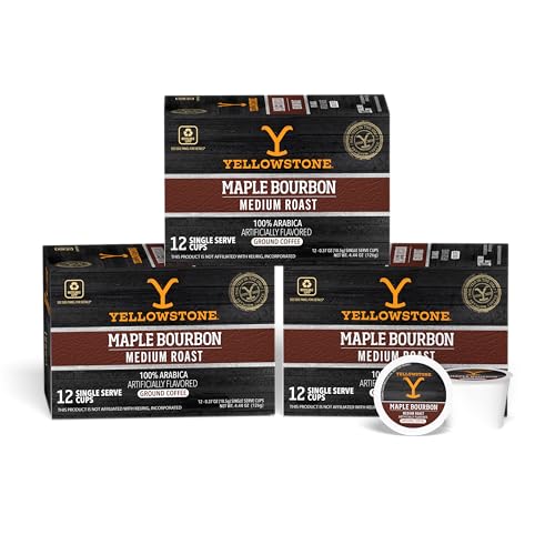 Yellowstone Maple Bourbon Pods, 36 Count