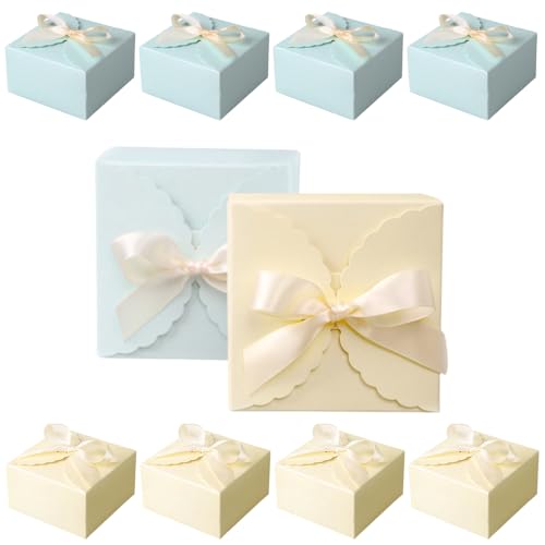 �M�t�g�{�b�N�X ���b�s���O �� ���{���t�� 9×9×5cm �C�G���[+�u���[�i�e5�j 10�Z�b�g ���� ���َq�{�b�N�X NYANDELMO ND-0165-R04-YEBU-10