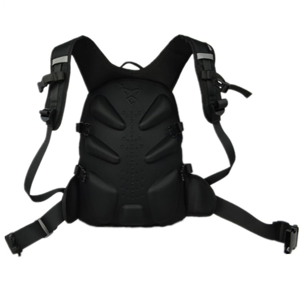 Genérico Mochila Cascos para Montar en Moto de Gran Capacidad Bolsa Viaje