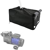 Bitubi Pool Pump Covers with Plush Lining,Heavy Duty Waterproof in/Above Ground Pool Pump Motor Enclosure Cover- Protects from Severe Snow and Intense Sun