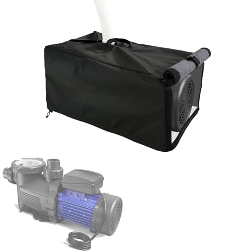 Bitubi Pool Pump Covers with Plush Lining,Heavy Duty Waterproof in/Above Ground Pool Pump Motor...