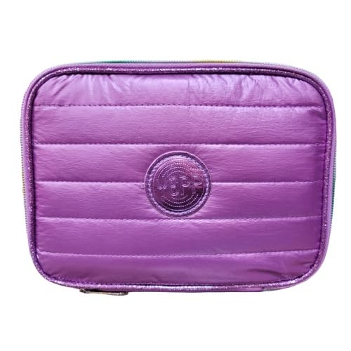 Estojo Escolar Juvenil Feminino Box Matelassê Yepp MIF5321-EST (Roxo)