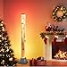 CALOVER Large 4FT Sensory Fish Bubble Tube Aquarium Night Light Tower Lamp Calming Relax for Autistic ADHD Children Alleviating Stress and Anxiety in Adults