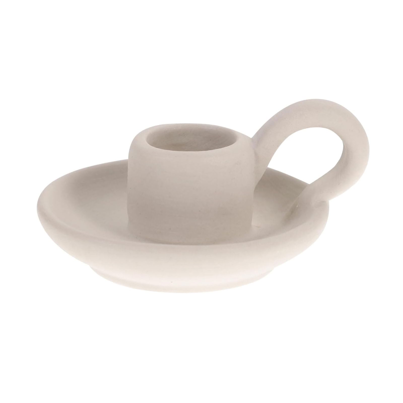 Candle sticks holder candle holders， White Ceramic Taper Candle Holder Candlestick Wedding Decor for Coffee Tea Table Kitchen