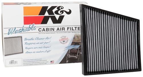 K&N LIFETIME Cabin Air Filter: Premium, Washable, Clean Air for your Cabin: Compatible with Select 2003-2011 MERCEDES BENZ Vehicle Models, VF4001