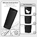 Kaitiaki 2pcs Silicone Boot for Owala SmoothSip Slider Coffee Tumbler 20oz 12oz, Anti-Slip Sleeve for Travel Coffee Mug, Protective Accessories for Owala BPA Free (Very Very Dark)