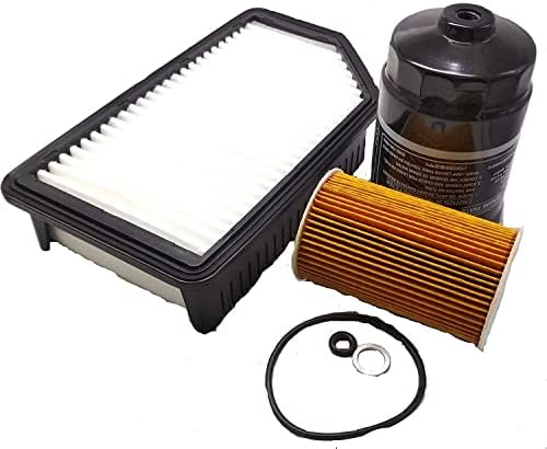 AutoClean Diesel Filter + Oil Filter + Air Filter Set For Verna Fluidic (2011-2016) (Pack of 3)