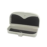 Ideal como funda de gafas: este producto incluye una hebilla flexible, que se engancha en el parasol. De fácil extracción e instalación. La hebilla no se afloja fácilmente y no necesitas tornillos para instalarla. El interior es de gamuza de alta calidad que ofrece una protección completa para evitar arañazos en las gafas. De gran capacidad, puedes meter gafas de sol de gran tamaño.