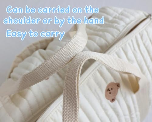 Generico Bolso para mamá Multiusos, Ligera Maternidad Messenger Bolso Bandolera de Cambio Bolsa Equipaje Bolsa de Viaje con Correa de Hombro, Parto en el Hospital,Cochecito, Viaje y Cambio de pañales - imagen 5