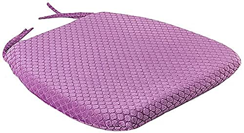 Coussin de chaise de salle à manger épais avec attaches pour assise