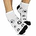 TeeHee Women's Fashion No Show Socks 12-Pack, Fun Socks AHB-3106-07, Size 9-11