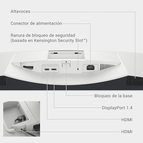 DELL 32 Plus Monitor - S3225QS, 4K UHD (3840x2160), 120Hz, VA, 4ms, AMD FreeSync Premium, 95% DCI-P3, HDR10, Ajuste de Altura, Altavoces Integrados, DisplayPort, 2 HDMI, - imagen 10