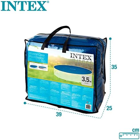 Intex 29022 solar cover for Easy & Frame Pool Ø 348 cm, thickness 120 microns