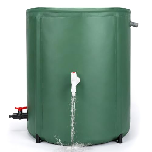 Image of 250L Collapsible Rainwater Collection System Foldable, Water Storage Tank