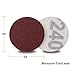 SPEEDWOX Hook and Loop Sanding Discs 100pcs 1 Inches 240 Grit Sandpaper for Wood Drill Grinder Rotary Tools No Hole