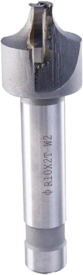 1PC 2/4Flutes R2-R30 Cemented Carbide Corner Rounding End Mills,Ball Nosed Concave Radius Milling Cutters (R2/R5/R8/R15/R25/R30)(R5(2 Blades))