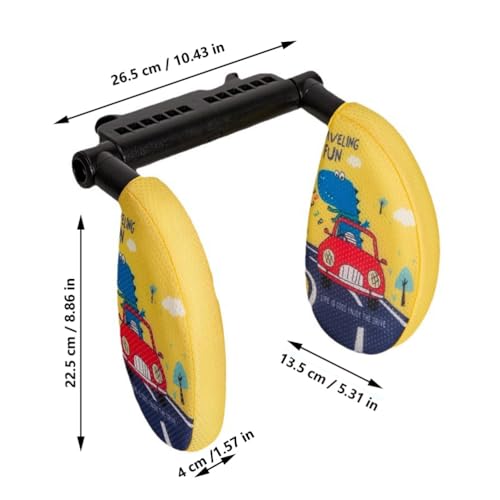 Almohada ajustable para reposacabezas de auto miniatura 2