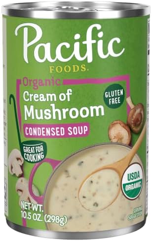 Pacific Foods Organic Mushroom Condensed Soup, 10.5 OZ