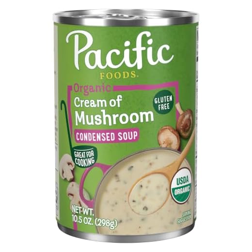 Pacific Foods Organic Cream of Mushroom Condensed Soup, 10.5oz