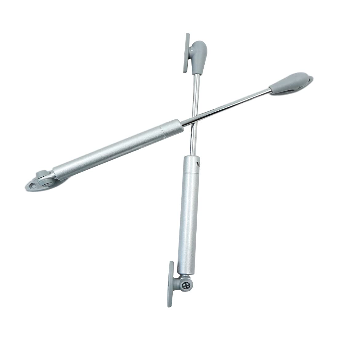 Molla a Gas per Mobili - 100N Pistoni per Ante Cucina, Martinetto Pneumatico, Pistoncini Cerniera, Armadio Lunghezza 275 mm, 2 Pezzi