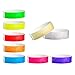 WristCo Super Variety Pack 3/4" Tyvek Wristbands - 9 Most Popular Colors - 450 Ct. Neon Green, Red, Blue, Orange, Yellow, Pink, Purple, Gold, Silver Paper Wristbands for Events