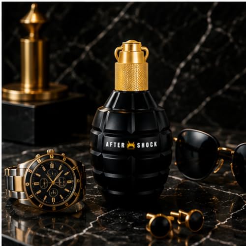 Image of Aftershock Eau De Parfum Combo Pack for Men (Icefox, Hitman & Phantom) 100ml Each | Gift Set of 3 Men's Perfumes Woody, Amber, Oud Tobacco & Spicy Fragrances | Long Lasting for Evening Occasions