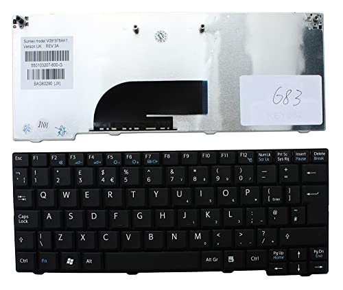 Clavier pour ordinateur portable Sony Vaio VPCM12M1E/P noir Keyboards4Laptops