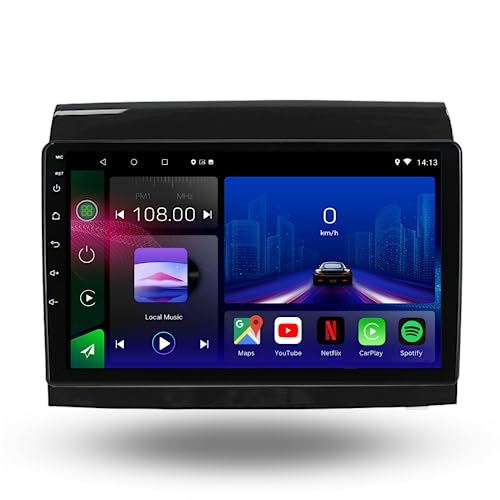 For Fiat Ducato Peugeot Boxer Citroen Relay 2006-2015 Android 12 Car Stereo Wireless CarPlay and Android Auto Head Unit GPS SatNav Bluetooh WiFi
