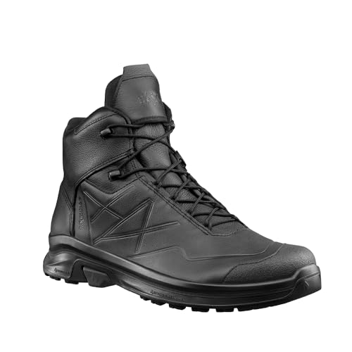 HAIX CONNEXIS Force GTX LTR mid chaussure tactique en cuir noir