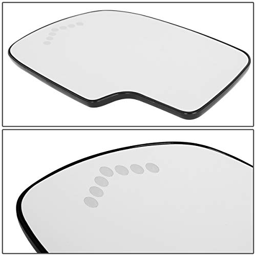Dna Motoring Smp-056-L Factory Oe Style Left/Driver Side Door Rear View Mirror Glass W/Heater+Led Turn Signal [Compatible With 99-07 Silverado Sierra 1500 & Classic / 00-06 Suburban 1500 2500] #TOP4