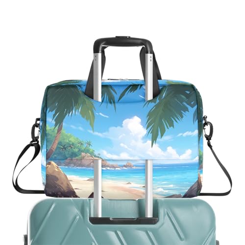 Bolsa para portátil con diseño tropical para laptops de 13 a 16 pulgadas miniatura 6
