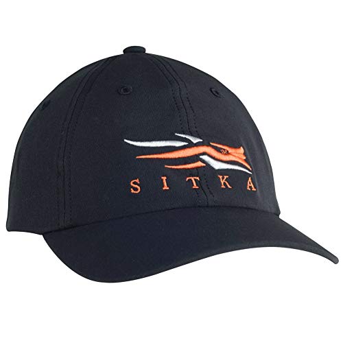 SITKA Gear Men's Quick-Dry Water-Resistant Stretchy Hunting Ball Cap, Black