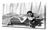 Geeignet für Home Dekor Pingoo Prints Paget, Debra (Princess of The Nile) 2,5 cm Kunstdruck, Leinwand, Mehrfarbig, 60 x 90 x 5 cm