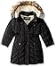 Steve Madden Baby-Girls Infant Pearlized Pongee Puffer Jacket with Bow