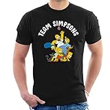marge simpson stimme vergleich Herren T-Shirt The Simpsons Family Team Men\'s T-Shirt