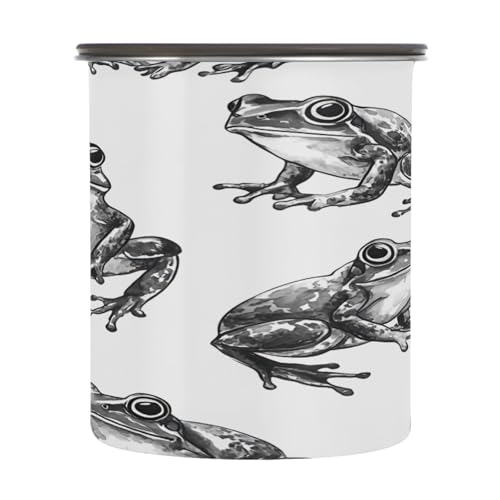 Contenedor al vacío para café con tapa, acero inoxidable 30oz