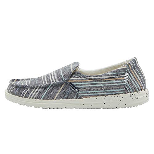 Image of HEYDUDE Wendy Funk Surf Baja, Womens Shoes, Womens Slip-on Loafers, Comfortable & Light-Weight Green