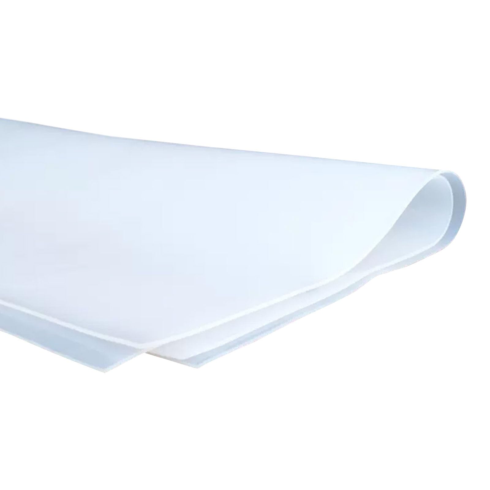 Plancha de Caucho Macizo de Neopreno, Juntas de láminas de Caucho de Silicona, Material Adecuado for amortiguación de Vibraciones industriales, 50 cm x 50 cm(Thickness:3mm)