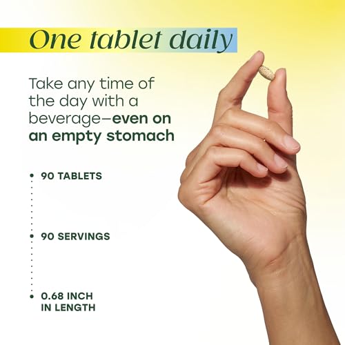 MegaFood One Daily Multivitamin for Men 55+ with 19 Nutrients, 90 Tablets | Supports Healthy Aging with Vitamin C, A, E, Cellular Energy Support with B Vitamins, D3 & Zinc, Vegetarian, 90 Servings - image 6