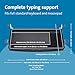 Kensington Keyboard Tray Under Desk, SmartFit Ergonomic Slide-Out Keyboard Drawer with Cable Management, Extra-Wide Height Adjustable Keyboard Holder, 24.5