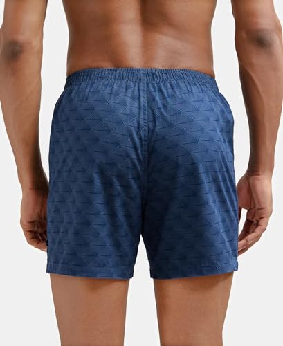 Image of Jockey 8222 Men's Super Combed Mercerized Cotton Woven Printed Inner Boxers with Ultrasoft and Durable Inner Waistband (Pack of 2)