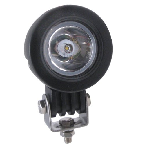 TMH 10w Cree LED Work Light Round Shape 30 Degree Spot Beam Lamp Off-road, 4wd, 4x4, Utv, Sand Rail, Atv, Suv, Motorbike, Motorcycle, Bike, Bus, Trailer, Truck, Train, Mining Truck, Excavator, Bulldozer, Crane, Road Roller, Fork Lift, Fire Engine, Police