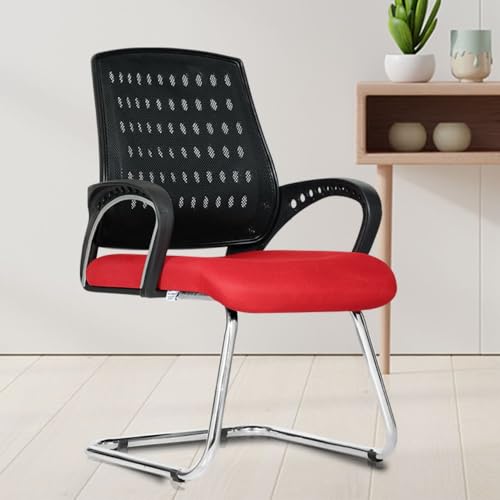Da Urban® Boom 03 Medium Back Office Visitor Chair (Red) (1 Pc)