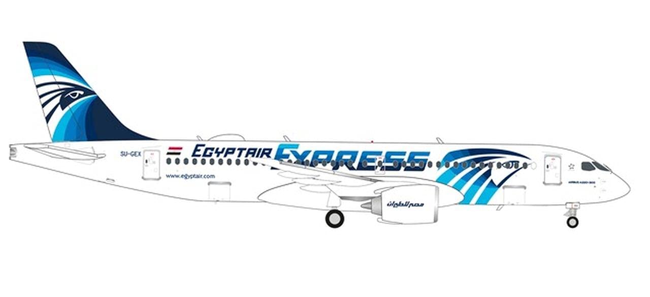 Egypt Air Express Airbus A220-300 1/200 by Herpa: Buy Online at