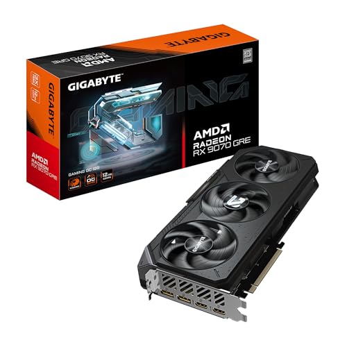 RTX 5070 vs RX 9070: Recensione e Opinioni a Confronto Gigabyte Radeon RX 9070 GRE GAMING OC 12G – Scheda grafica, 12GB GDDR6, 192bit, PCI-E 5.0, 2920 MHz Core Clock, 2 × DisplayPort, 2 × HDMI, GV-R907GREGAMING OC-12GD