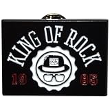 Run Dmc King Of Rock Pin Badge Size One Size
