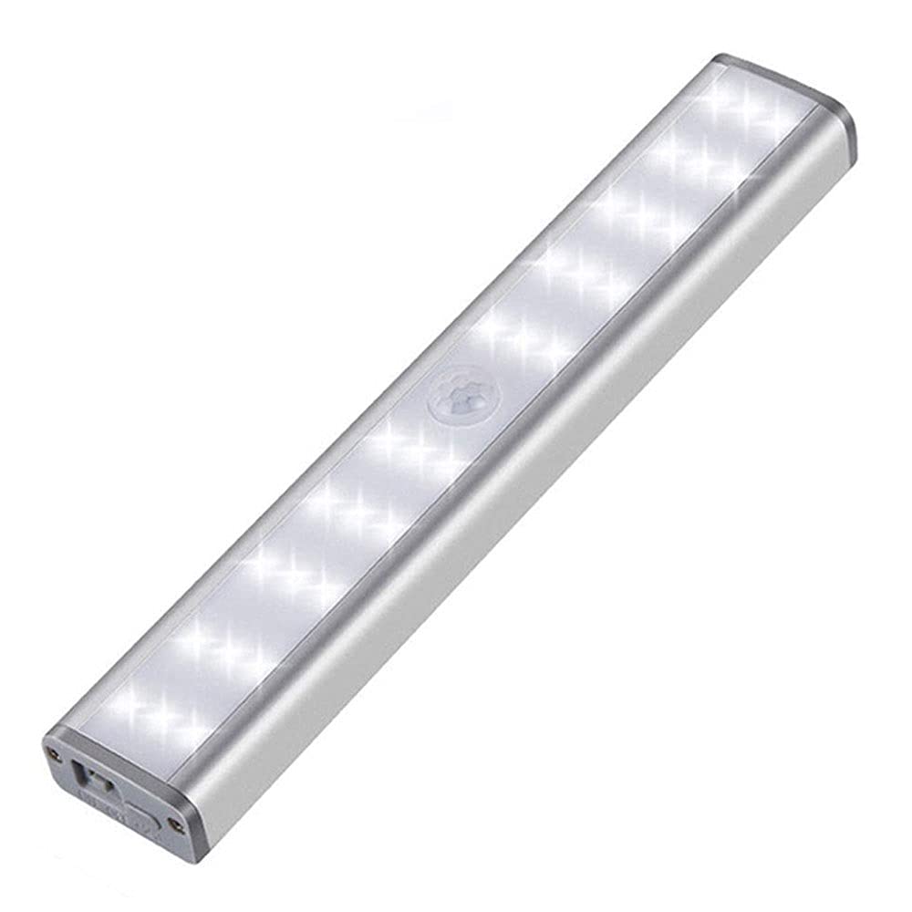 Tira de inducción LED recargable para solucionar la falta de luz en armarios
