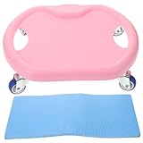 Milisten Abdominal Sliding Disc with Complimentary Mat for Compact Fitness Sliders for Home Workouts for Strengthening Legs and Arms