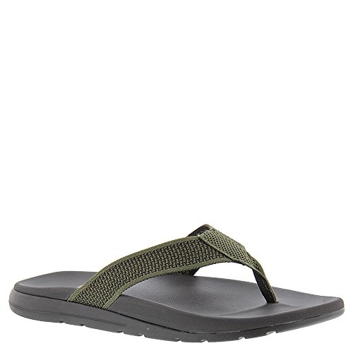 UGG メンズ Tenoch ハイパーウィーブ ビーチサンダル US サイズ: 9 カラー: グリーン